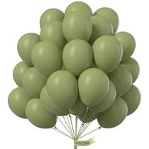 Balloon PartyWoo Sage Green 12 polegadas 51 unidades para Garland Arch