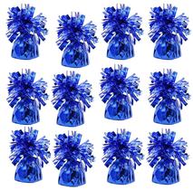 Balloon Weights The Dreidel Company Metallic 14 cm, pacote com 12, azul