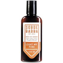 Balm de Barba Light My Fire Amadeirado Hidratante 140mL Sobrebarba