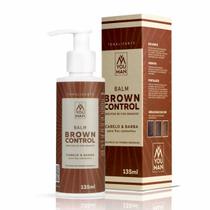 Balm Escurecedor De Barba E Cabelo Brown Control You Man
