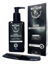 Balm Escurecedor De Barba E Cabelo Muchacho Com Pente