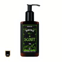 Balm Hidratante para Barba Anti Frizz Eliminador de Odores Fragrância Mentolada 120g - SCOUT Balm Hidratante para Barba Anti Frizz Eliminador de Odores Fragrância Mentolada 120g - SCOUT