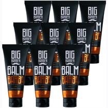 Balm Para Barba Big Barber 120ml Profissional Caixa Com 9 Unidades