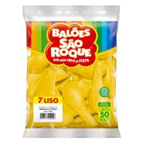 Balões Bexiga São Roque Nº 7 C/50 Unidades - Escolha A Cor Balões Bexiga São Roque Nº 7 C/50 Unidades - Escolha A Cor