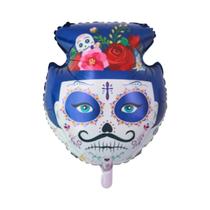Balões Coloridos De Dia Dos Mortos Para Festa De Halloween Com Tema Mexicano Decoração De