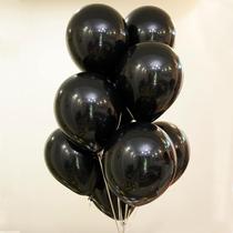 Balões COLORIDOS ELFOS METÁLICOS CROMADOS, LÁTEX PRETO, 30 CM, 100 UNIDADES Balões COLORIDOS ELFOS METÁLICOS CROMADOS, LÁTEX PRETO, 30 CM, 100 UNIDADES