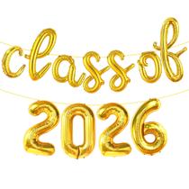 Balões Corabsar Formatura 2026 Dourado 40 cm Decoração Balões Corabsar Formatura 2026 Dourado 40 cm Decoração