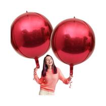 Balões De Alumínio Dourado, Prateado, Verde E Vermelho De 32 Polegadas, Pacote Com 2 Para Festas