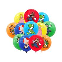 Balões De Anime Super Mario Luigi Yoshi 12 24 Peças Suprimentos Para Festas Presentes Para Crianças