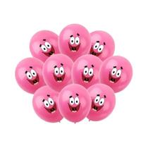 Balões De Aniversário De Desenho Animado Do Spongebob Para Chá De Bebê, Látex Híbrido Para Decoração