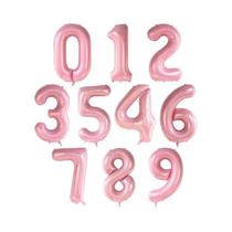 Balões De Aniversário De Folha De 40 Polegadas 0-9 Balões De Número Com Hélio Para Decorações De