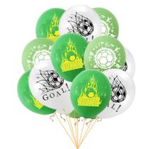 Balões de aniversário, tema de futebol, 30 látex de 12 polegadas para meninos Balões de aniversário, tema de futebol, 30 látex de 12 polegadas para meninos