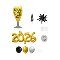 Balões De Ano Novo 2026, 36 Peças, Decorações Para Aniversário, Formatura, Natal E Festas
