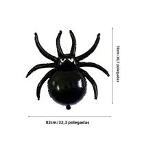 Balões De Aranha Pretos Para Festa De Halloween, 3 Peças, Decoração Temática De Aranha, Acessórios Balões De Aranha Pretos Para Festa De Halloween, 3 Peças, Decoração Temática De Aranha, Acessórios