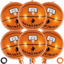 Balões de Basquete AIQINHU (22cm) - Kit com 6 Peças e Fita