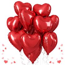 Balões de Coração Metalizado TAOYE - 18 Polegadas - Para Decoração de Festa