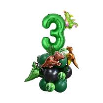 Balões De Dinossauro Verde 26pcs Decoração Para Chá De Bebê Festa De Aniversário Na Selva