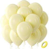 Balões de Festa Bezente - Látex Amarelo Pastel (30cm) - Pacote com 100 Balões de Festa Bezente - Látex Amarelo Pastel (30cm) - Pacote com 100