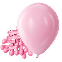 Balões de Festa Bezente - Látex Rosa Pastel (5 Polegadas) - Pacote com 150