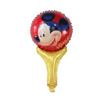 Balões de Folha de Alumínio Mickey, Minnie e Homem-Aranha - 10 Peças (25x35cm) - Decoração Infantil