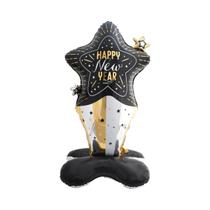 Balões De Folha Em Forma De Garrafa De Champanhe De 58 Polegadas Decorações De Caixa De Presente