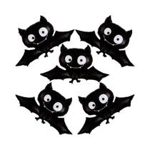 Balões De Folha Grandes Em Formato De Aranha Preta Para Decoração Assustadora De Halloween, Truques Balões De Folha Grandes Em Formato De Aranha Preta Para Decoração Assustadora De Halloween, Truques