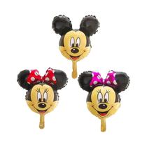 Balões De Folha Mini Mickey E Minnie Mouse 50pcs Decoração De Festa De Aniversário Chá De Bebê