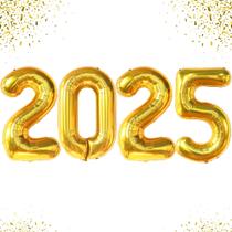 Balões de Formatura KatChon 2025 - Dourados com 42 Polegadas