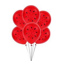 Balões de látex e melancia, bola de frutas vermelhas de 12 polegadas (10 unidades) Balões de látex e melancia, bola de frutas vermelhas de 12 polegadas (10 unidades)