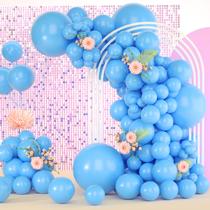 Balões de látex Freechase azul claro 5/10/12/18 polegadas (139 unidades)