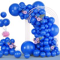 Balões de látex Freechase Royal Blue 5/10/12/18 polegadas (130 unidades)