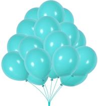 Balões de látex GaeSqae Teal 30 cm Turquesa 100 unidades