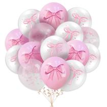 Balões de látex, laço rosa, 30 unidades de 12 polegadas para decoração de festas Balões de látex, laço rosa, 30 unidades de 12 polegadas para decoração de festas