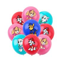 Balões De Látex Paw Patrol De 12 Polegadas, 10 Unidades, Cor Sólida, Decoração Para Festa De