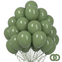 Balões de látex Q&High Life Avocado Green 12 polegadas (100 unidades) Balões de látex Q&High Life Avocado Green 12 polegadas (100 unidades)