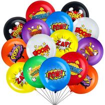 Balões de látex Skylety Hero, 30 cm, pacote com 40 suprimentos para festas Balões de látex Skylety Hero, 30 cm, pacote com 40 suprimentos para festas