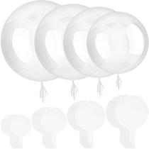 Balões de Látex Transparente Sumind Bobo - 40 Unidades para Decoração Balões de Látex Transparente Sumind Bobo - 40 Unidades para Decoração