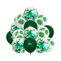 Balões De Látex Verdes Para Festa Tropical Safari Aniversário Casamento Tema Dinossauro Animal Balões De Látex Verdes Para Festa Tropical Safari Aniversário Casamento Tema Dinossauro Animal