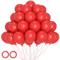 Balões de látex vermelhos Voircoloria 105 unidades de 30 cm para decoração de festa Balões de látex vermelhos Voircoloria 105 unidades de 30 cm para decoração de festa
