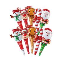 Balões De Natal De 60cm Em Formato De Papai Noel, Boneco De Neve, Alce E Homem De Gengibre Para