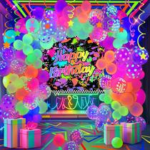 Balões de néon Arch Garland Kit GYIPFIPA 150 unidades que brilham no escuro