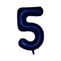 Balões De Números Azul Marinho De 40 Polegadas 0-9 Para Decoração De Festa De Aniversário Com Hélio,
