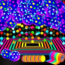 Balões e Artigos de Festa Skylety Neon - Brilham no Escuro