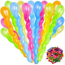Balões espirais de látex Wittocs 40 cm 100 unidades para festa de aniversário Balões espirais de látex Wittocs 40 cm 100 unidades para festa de aniversário