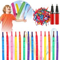 Balões Foguete Nautydaddy 100 Unidades 102 cm com Assobio