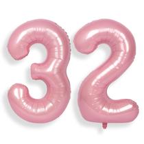 Balões Foil Helium Number SUWEN 32 rosa de 40 polegadas Balões Foil Helium Number SUWEN 32 rosa de 40 polegadas