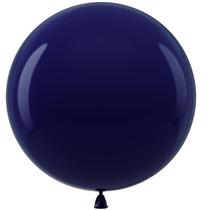 Balões gigantes Bezente azul marinho de 36 polegadas, pacote com 8 unidades de látex