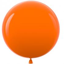 Balões gigantes Bezente Orange 36 polegadas, pacote com 8 unidades de látex