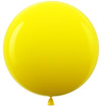 Balões gigantes Bezente Yellow 36 polegadas, pacote com 8 unidades de látex Jumbo