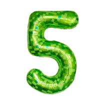 Balões Gigantes Verdes De 40 Polegadas Com Números De 0 a 9 Para Decoração De Festas De Aniversário